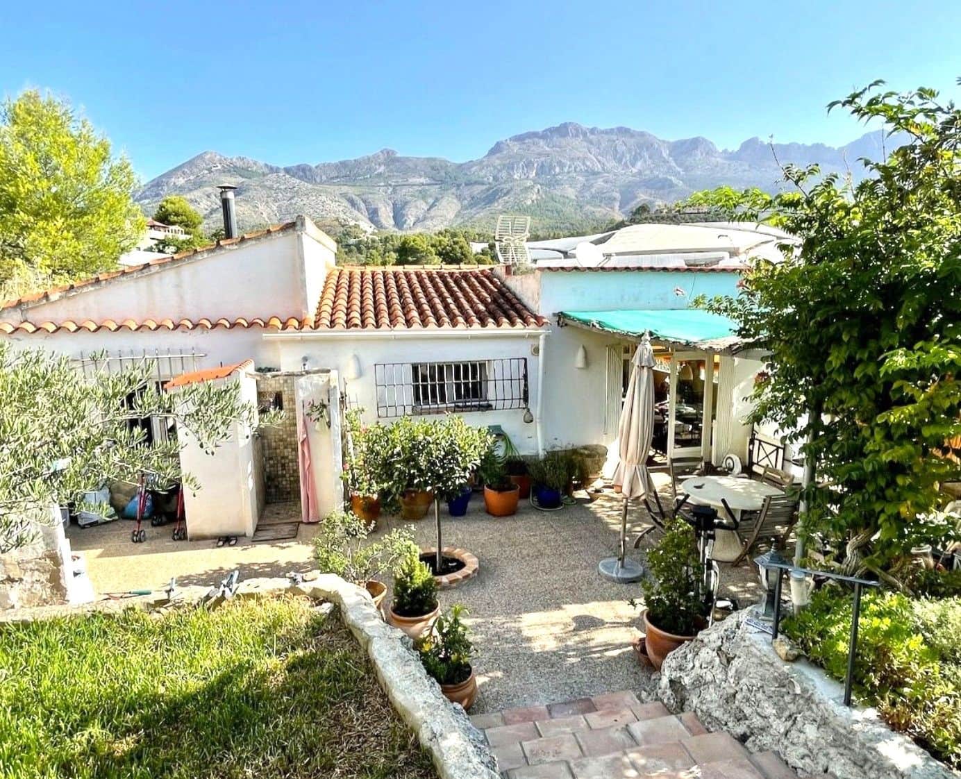 2 chambre Finca/Maison de Campagne à vendre à Altea avec piscine garage - 375 000 € (Ref: 9401814)