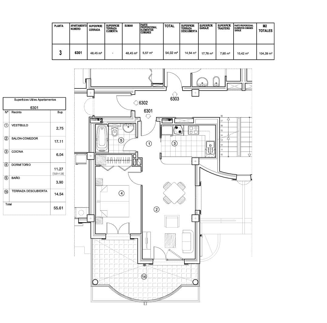 1 soveværelse Lejlighed til salg i Oliva med swimmingpool garage - € 215.000 (Ref: 9415654)