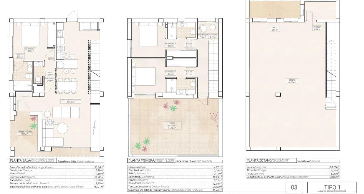 3 soveværelse Villa til salg i Hondon de las Nieves med swimmingpool garage - € 357.250 (Ref: 9421782)