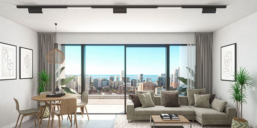 2 chambre Appartement à vendre à Benidorm avec piscine garage - 368 550 € (Ref: 9421784)