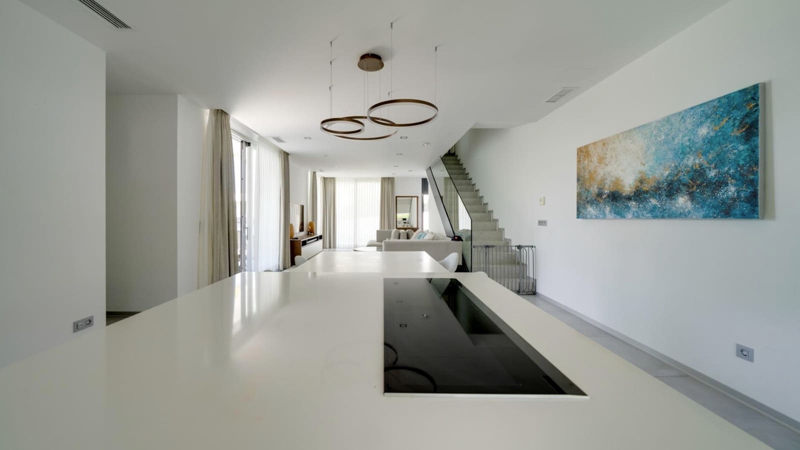 3 soveværelse Villa til leje i Finestrat med swimmingpool garage - € 4.995 (Ref: 9452442)