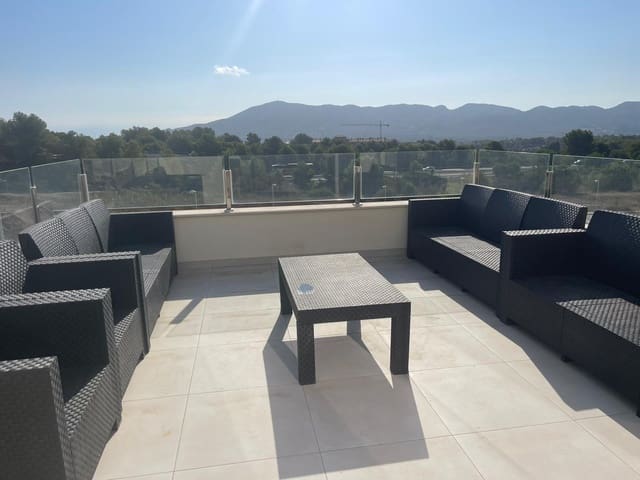 3 Zimmer Villa zu vermieten in Escandinavia - Cautivador, Alfaz del Pi / L'Alfàs del Pi mit Pool Garage - 2.500 € (Ref: 9462867)