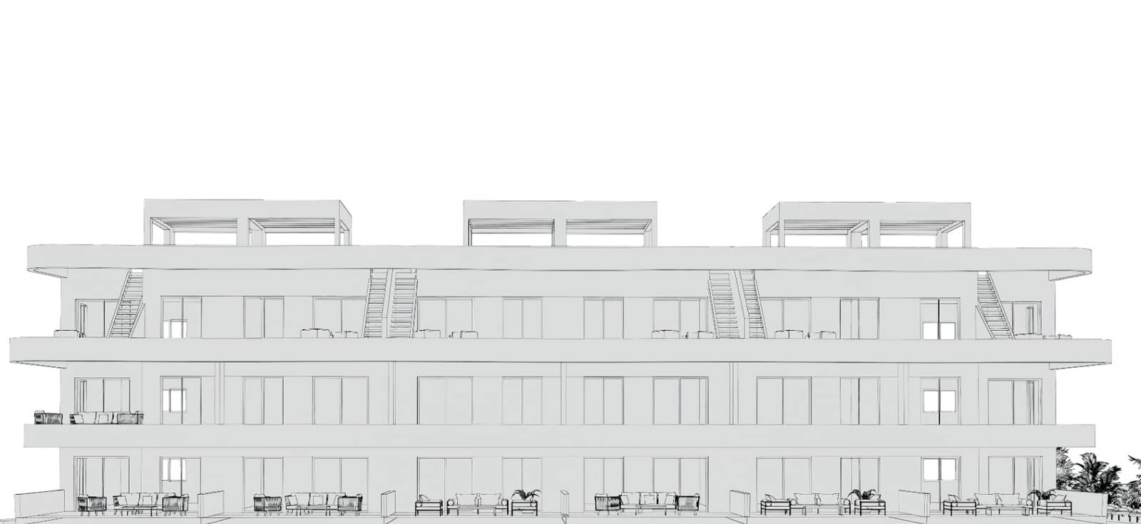 2 soveværelse Lejlighed til salg i Finestrat med swimmingpool garage - € 319.900 (Ref: 9473436)