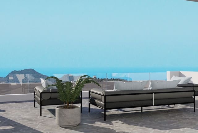 Bungalow de 2 habitaciones en Balcón de Finestrat - Terra Marina, Finestrat en venta con piscina garaje - 439.900 € (Ref: 9473437)