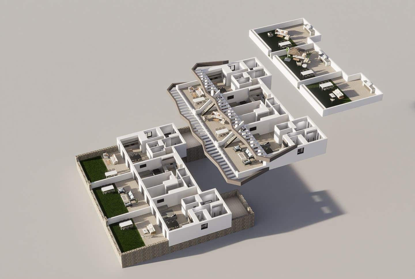 Bungalow de 2 habitaciones en Finestrat en venta con piscina garaje - 439.900 € (Ref: 9473437)