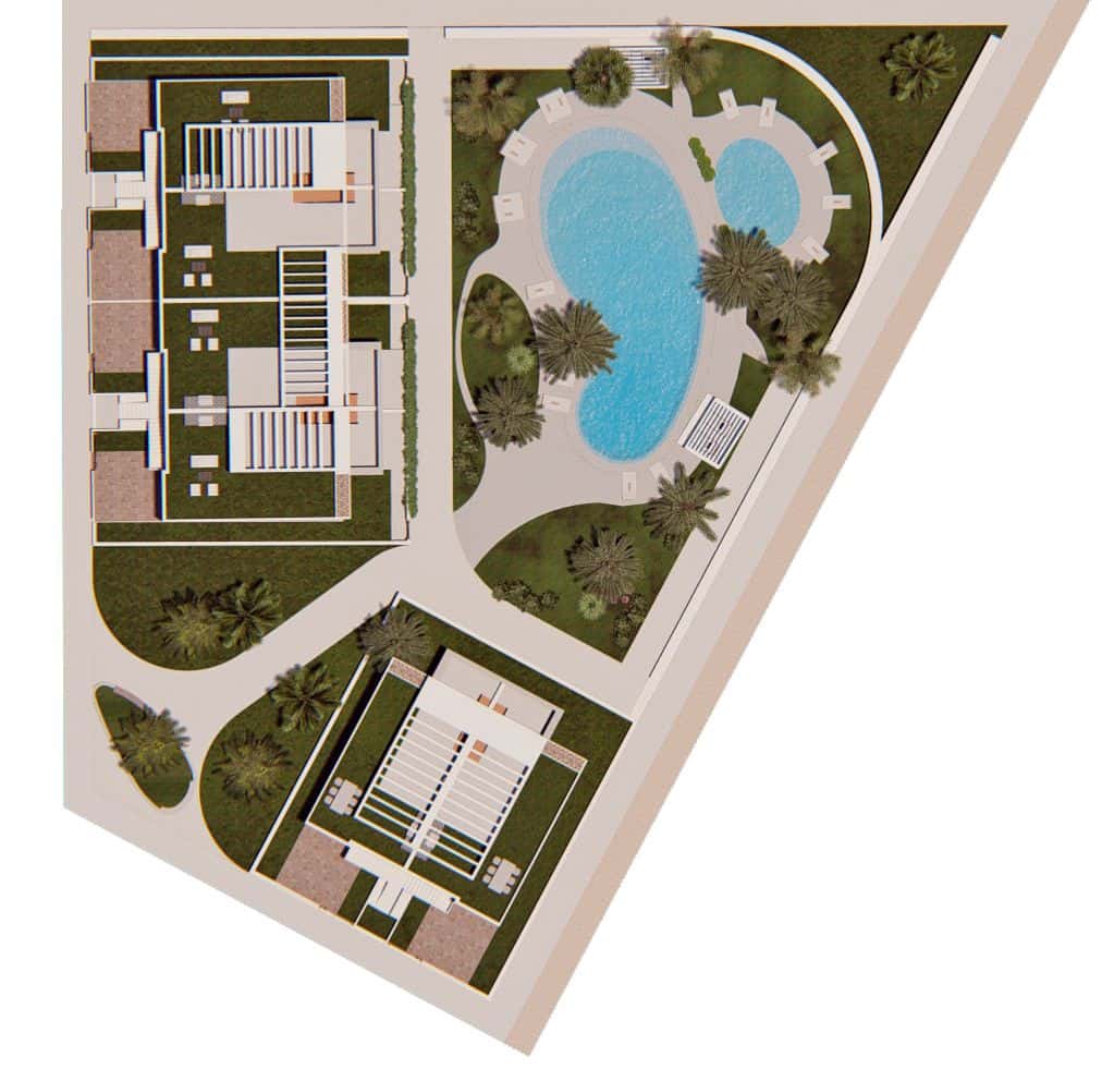 2 sypialnia Bungalow na sprzedaż w Torrevieja z basenem garażem - 309 900 € (Ref: 9500179)