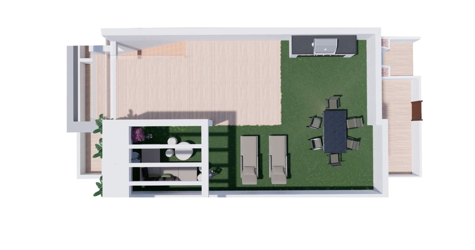 2 sypialnia Bungalow na sprzedaż w Torrevieja z basenem garażem - 309 900 € (Ref: 9500179)