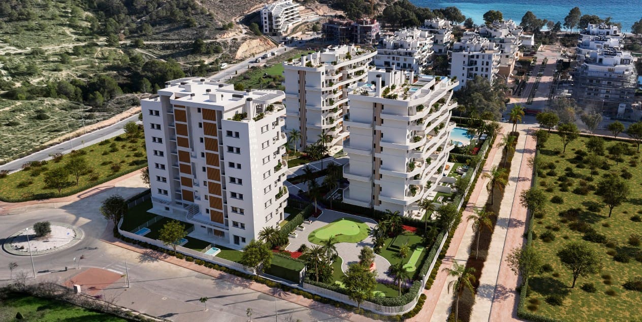 2 bedroom Apartment for sale in La Villajoyosa / Vila Joiosa with pool garage - € 376,000 (Ref: 9504719)