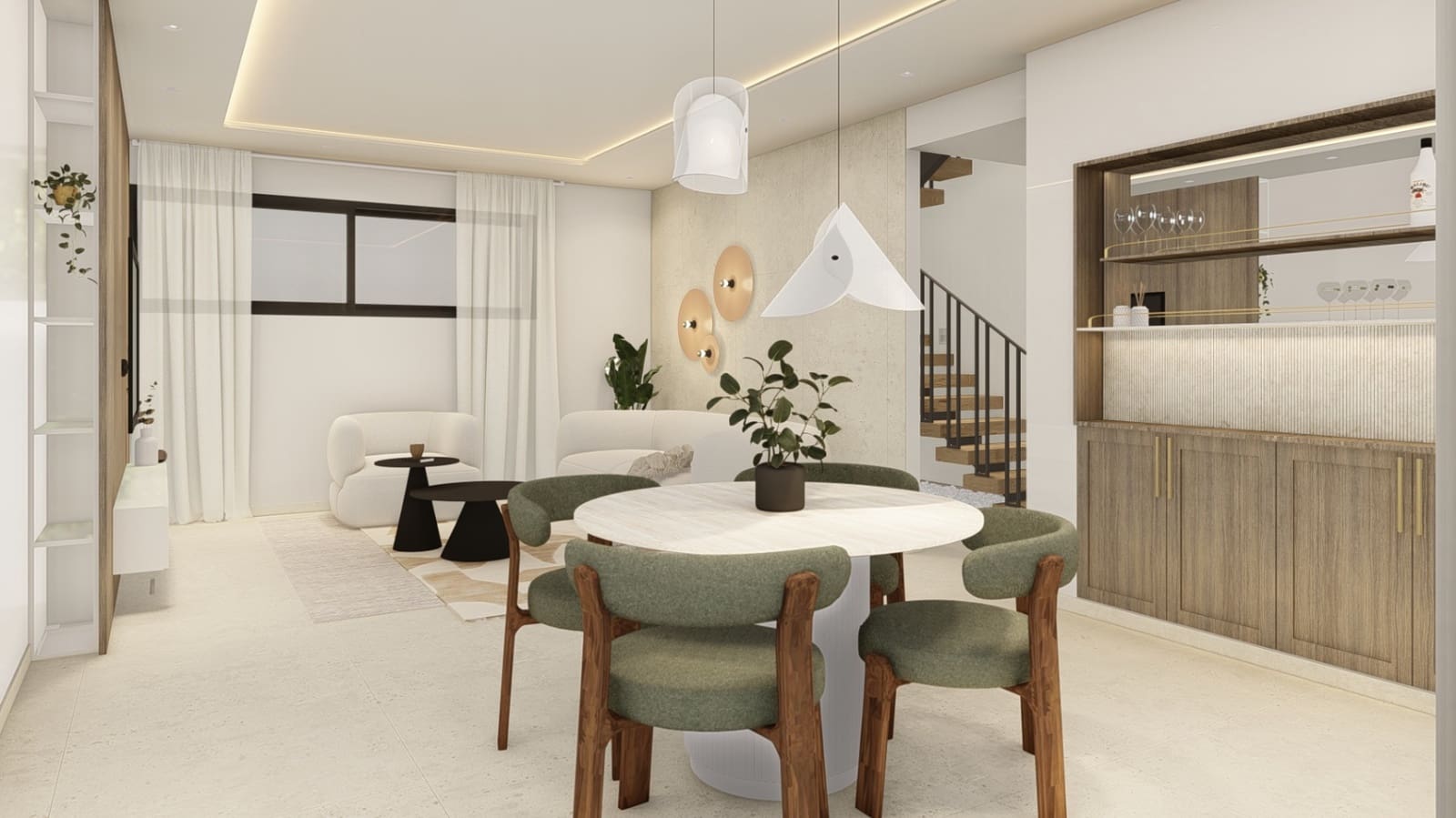 3 makuuhuone Huvila myytävänä paikassa Polop mukana uima-altaan 
autotalli - 725 000 € (Ref: 9521923)