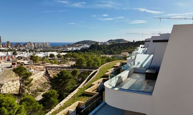 Apartamento de 2 habitaciones en Balcón de Finestrat - Terra Marina, Finestrat en venta con piscina garaje - 465.000 € (Ref: 9535371)