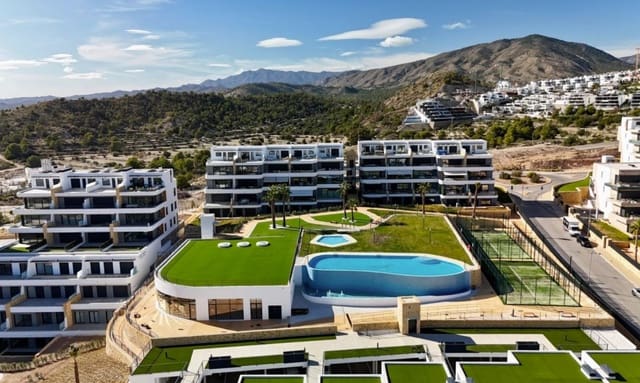 Apartamento de 2 habitaciones en Balcón de Finestrat - Terra Marina, Finestrat en venta con piscina garaje - 465.000 € (Ref: 9535371)