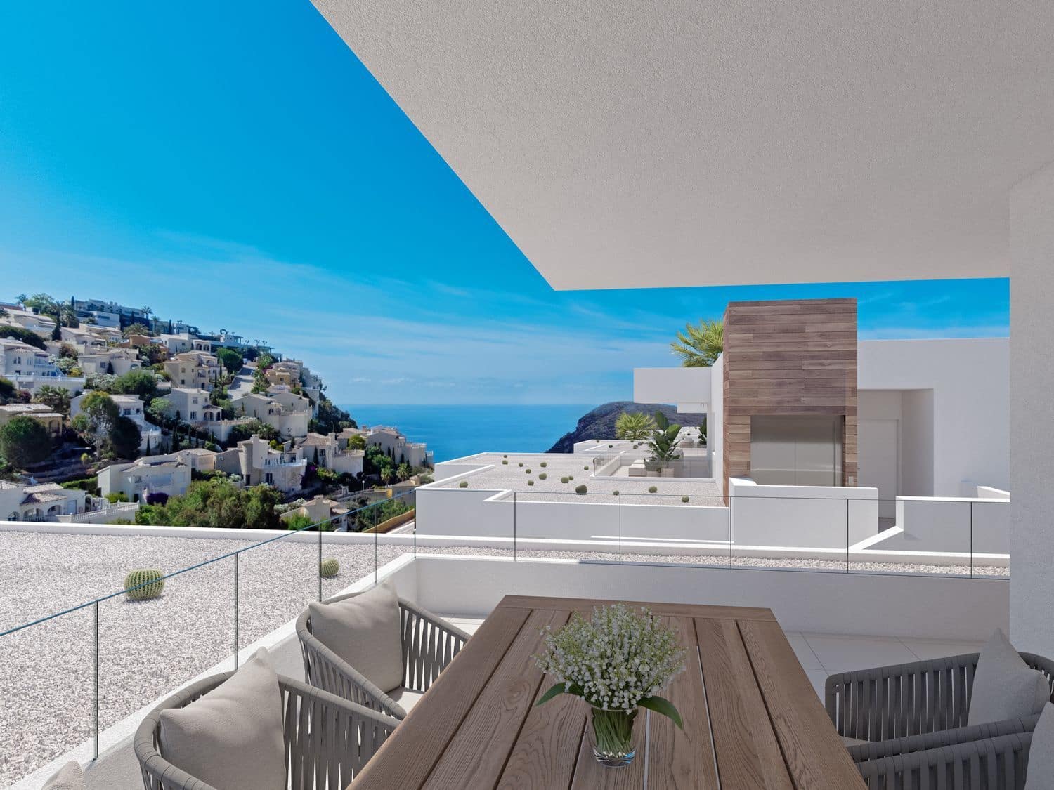 3 Zimmer Apartment zu verkaufen in Benitachell / Benitatxell mit Pool - 412.800 € (Ref: 9547181)