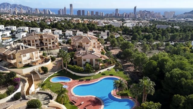 2 makuuhuone Huoneisto myytävänä paikassa Golf Bahía, Finestrat mukana uima-altaan 
autotalli - 250 000 € (Ref: 9575129)