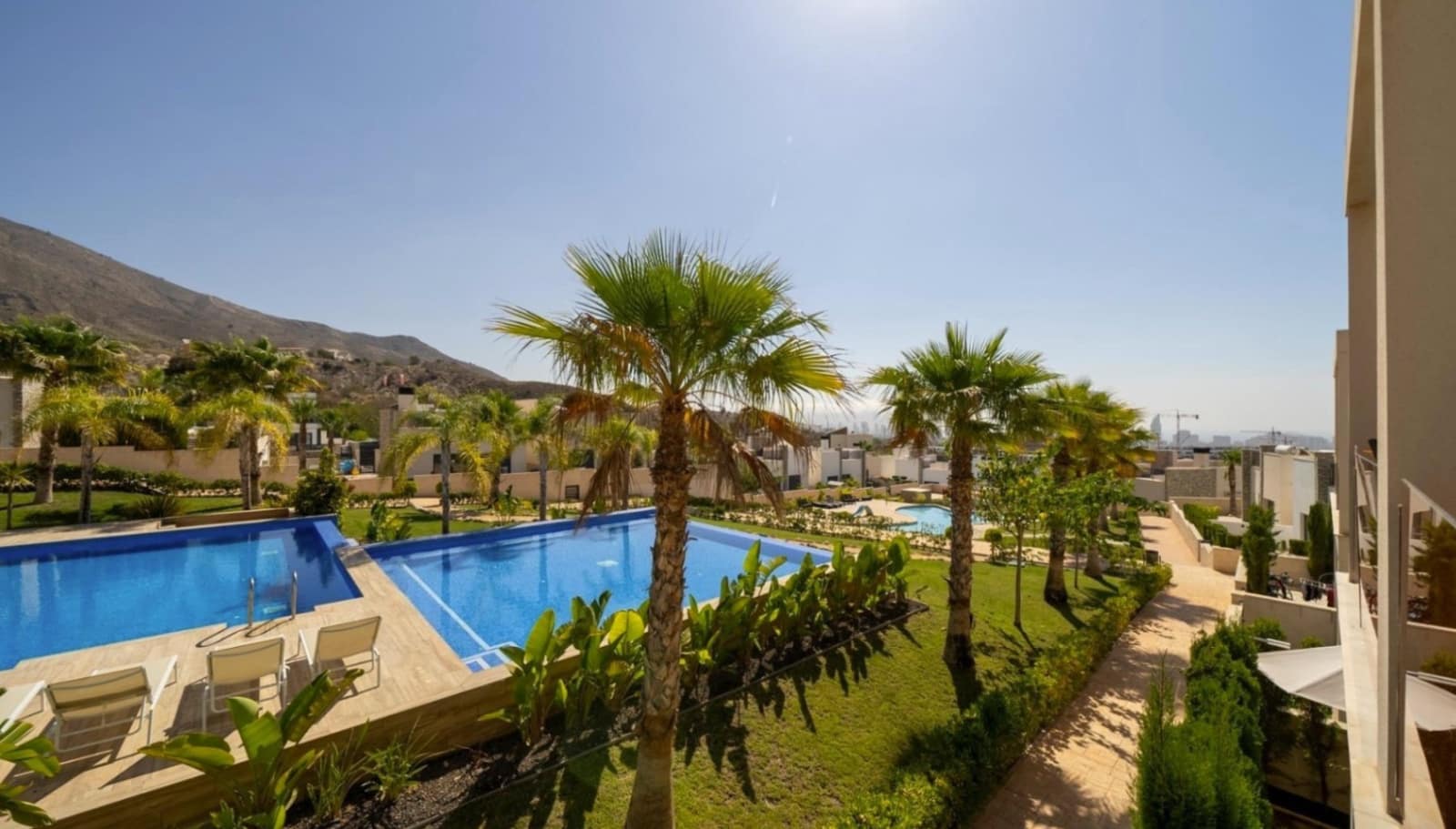 2 chambre Penthouse à vendre à Finestrat avec piscine garage - 355 000 € (Ref: 9691483)