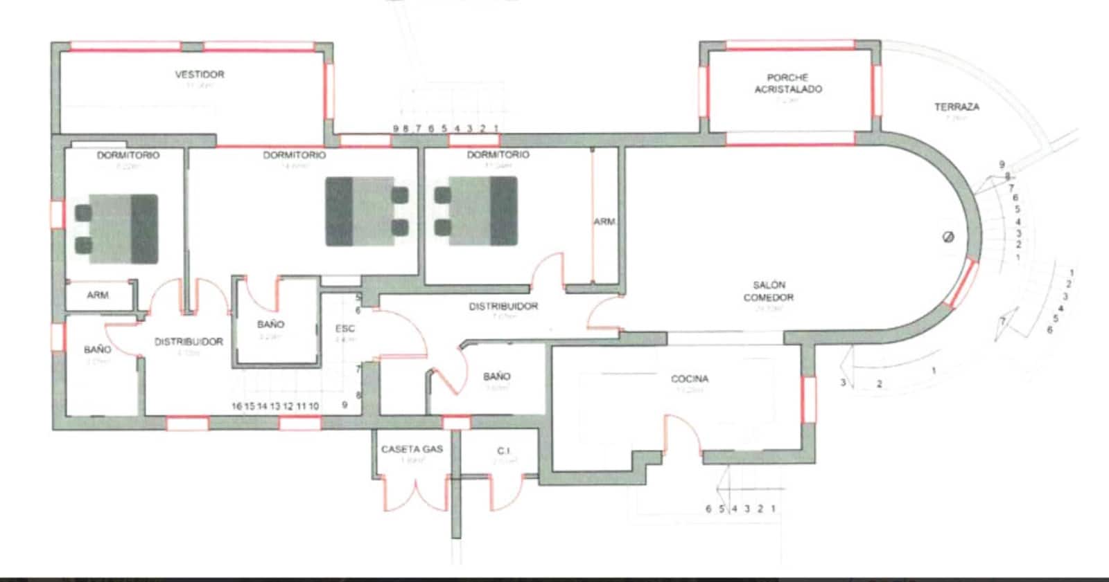 6 bedroom Villa for sale in Calpe / Calp with pool garage - € 749,000 (Ref: 9757820)