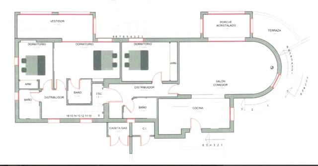 6 bedroom Villa for sale in Cometa - Carrió, Calpe / Calp with pool garage - € 749,000 (Ref: 9757820)