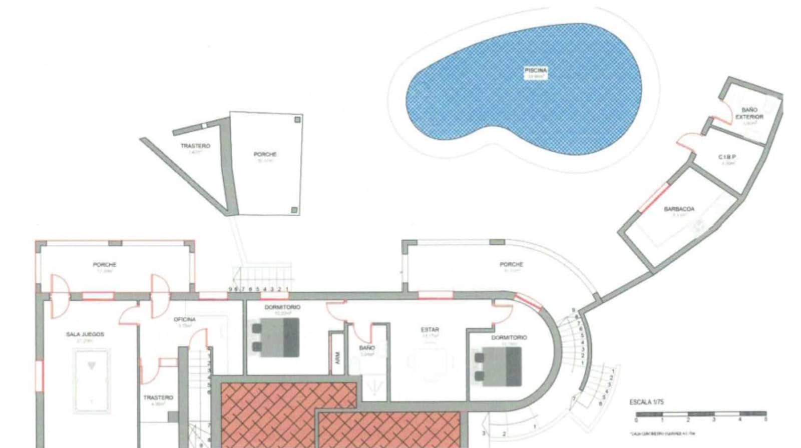 6 bedroom Villa for sale in Calpe / Calp with pool garage - € 749,000 (Ref: 9757820)