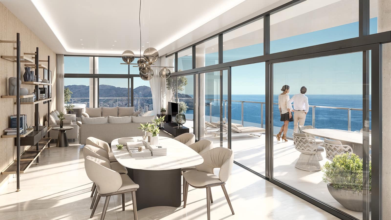 4 makuuhuone Huoneisto myytävänä paikassa Benidorm - 2 146 000 € (Ref: 9863479)
