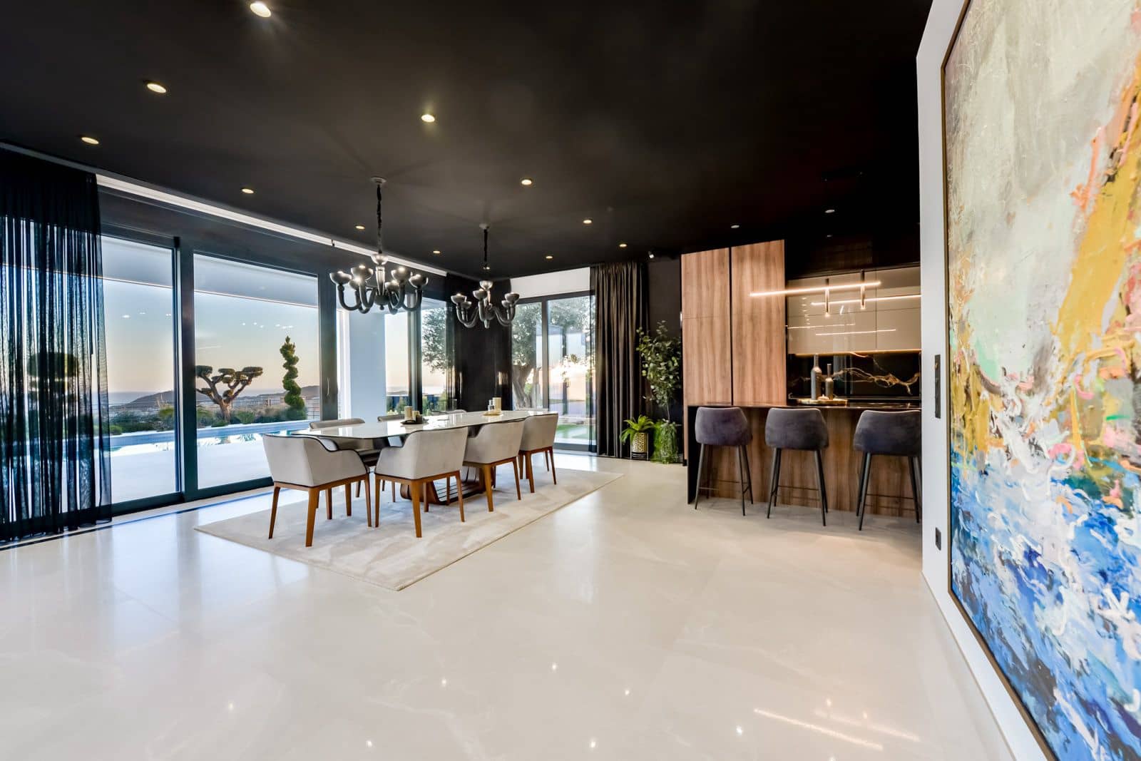 8 bedroom Villa for sale in Finestrat with pool garage - € 4,450,000 (Ref: 9907172)