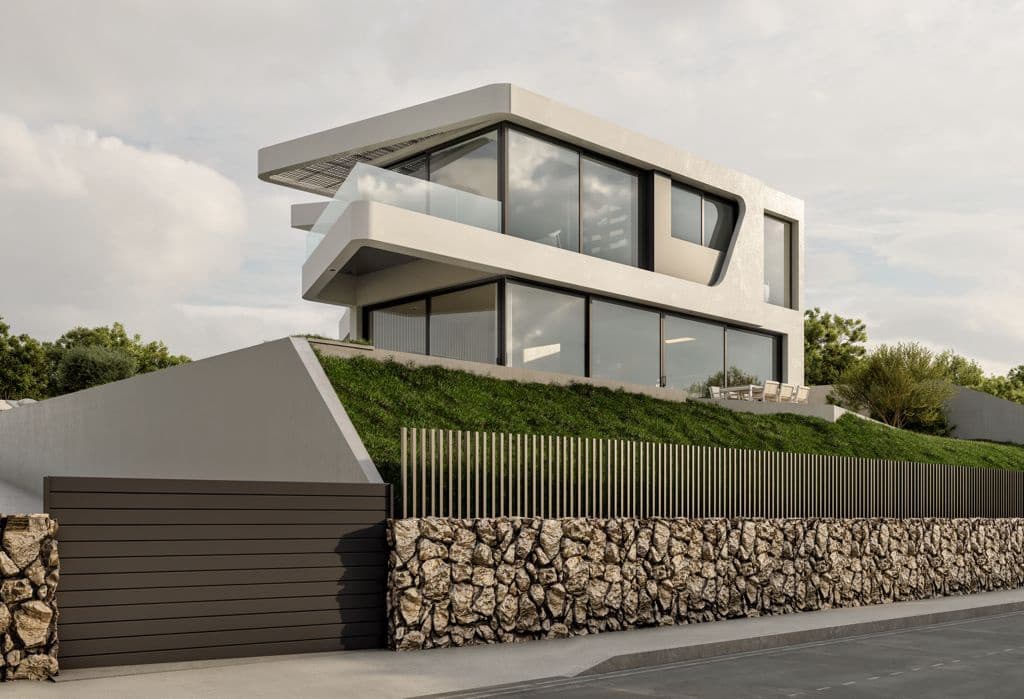3 sovrum Villa till salu i Altea med pool garage - 1 395 000 € (Ref: 9907186)
