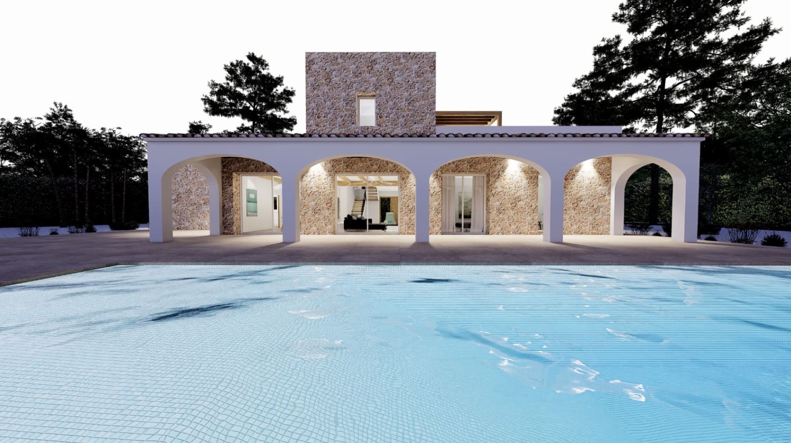 3 Zimmer Villa zu verkaufen in Benissa mit Pool Garage - 1.650.000 € (Ref: 9907192)