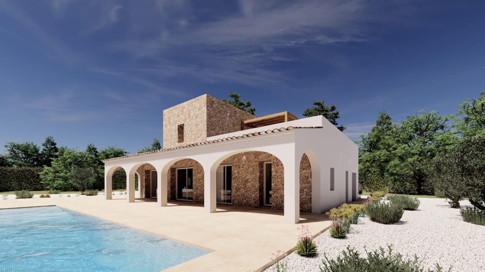3 Zimmer Villa zu verkaufen in Benissa mit Pool Garage - 1.650.000 € (Ref: 9907192)