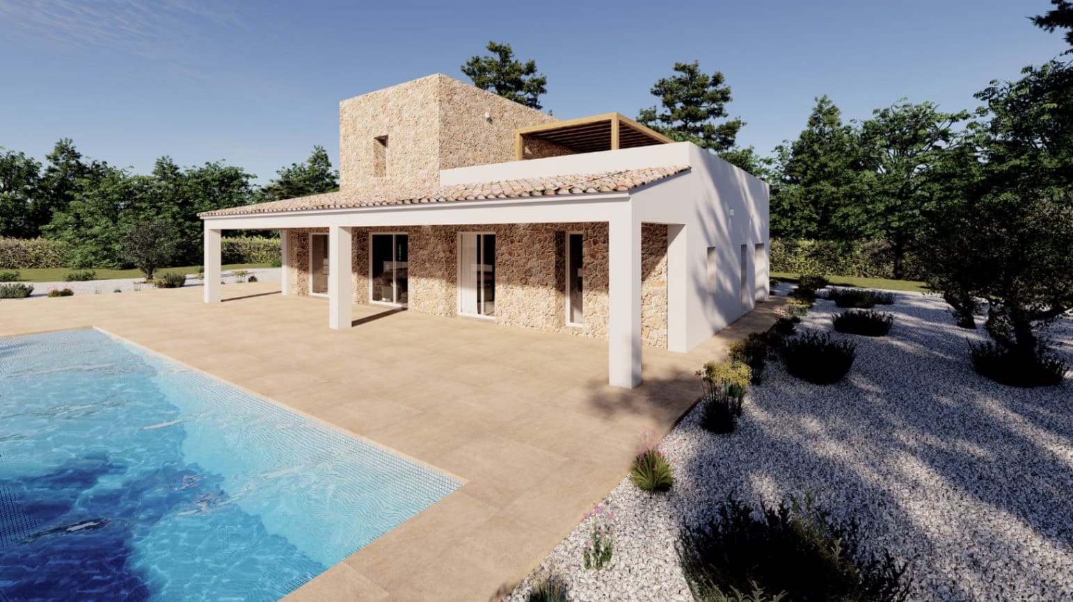 3 Zimmer Villa zu verkaufen in Benissa mit Pool Garage - 1.650.000 € (Ref: 9907192)