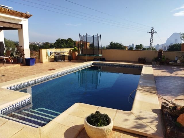4 sypialnia Willa na sprzedaż w Pueblo, Calpe / Calp z basenem garażem - 950 000 € (Ref: 9907198)