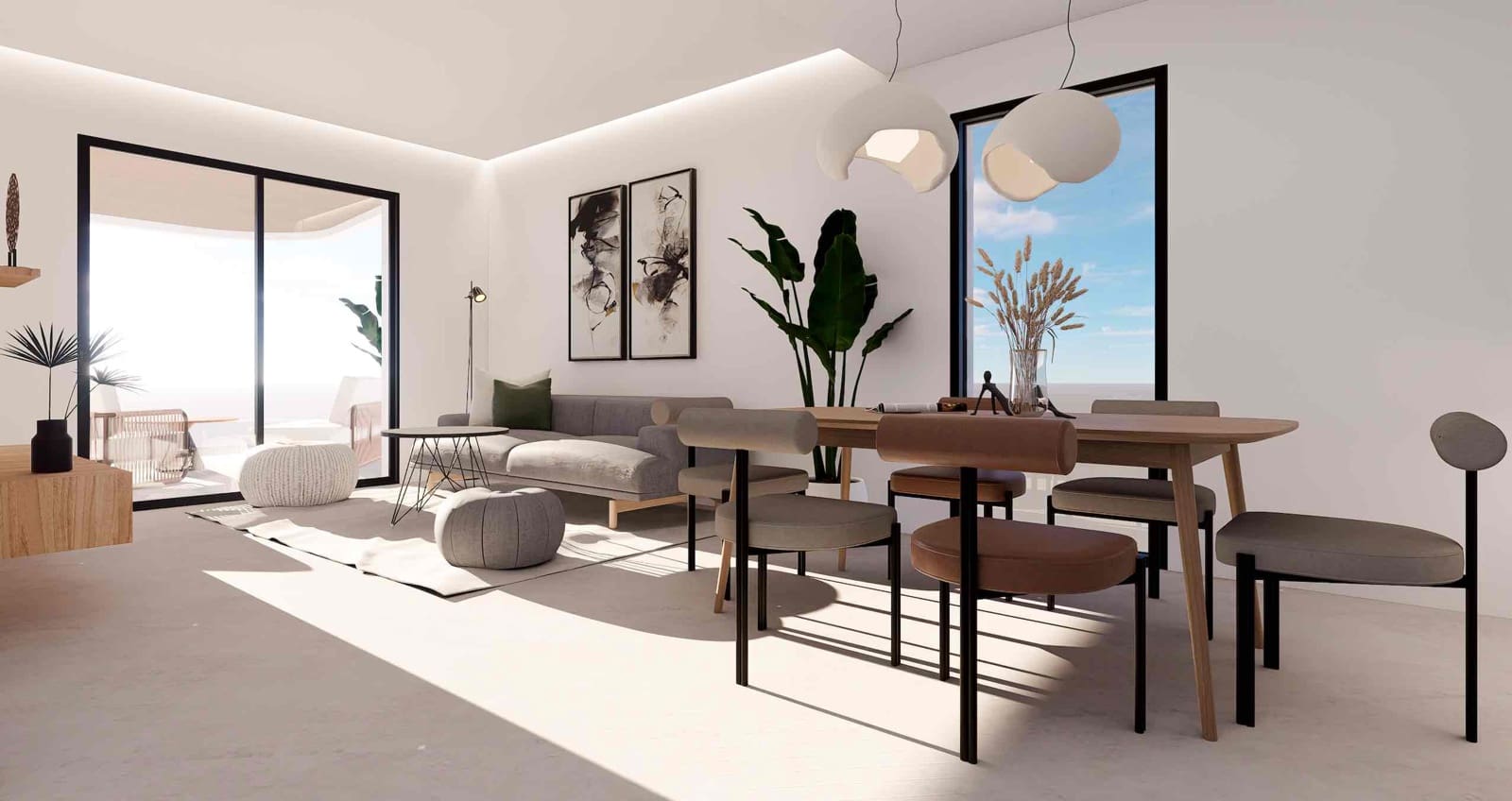 2 makuuhuone Huoneisto myytävänä paikassa Finestrat mukana uima-altaan - 339 900 € (Ref: 9907202)