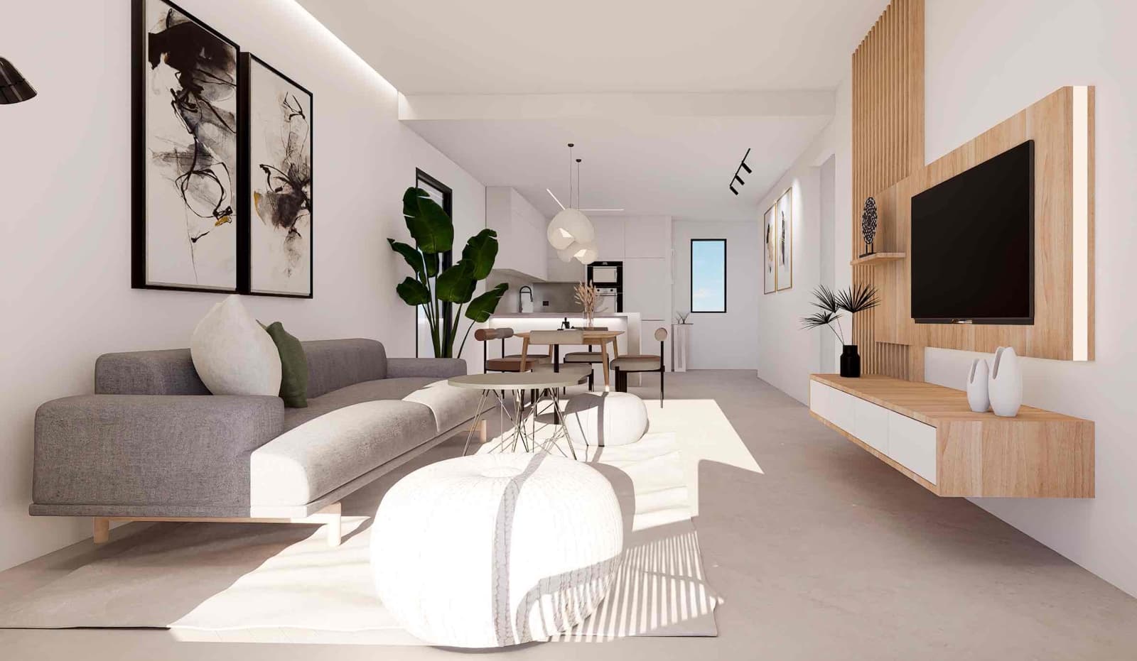 2 makuuhuone Huoneisto myytävänä paikassa Finestrat mukana uima-altaan - 339 900 € (Ref: 9907202)