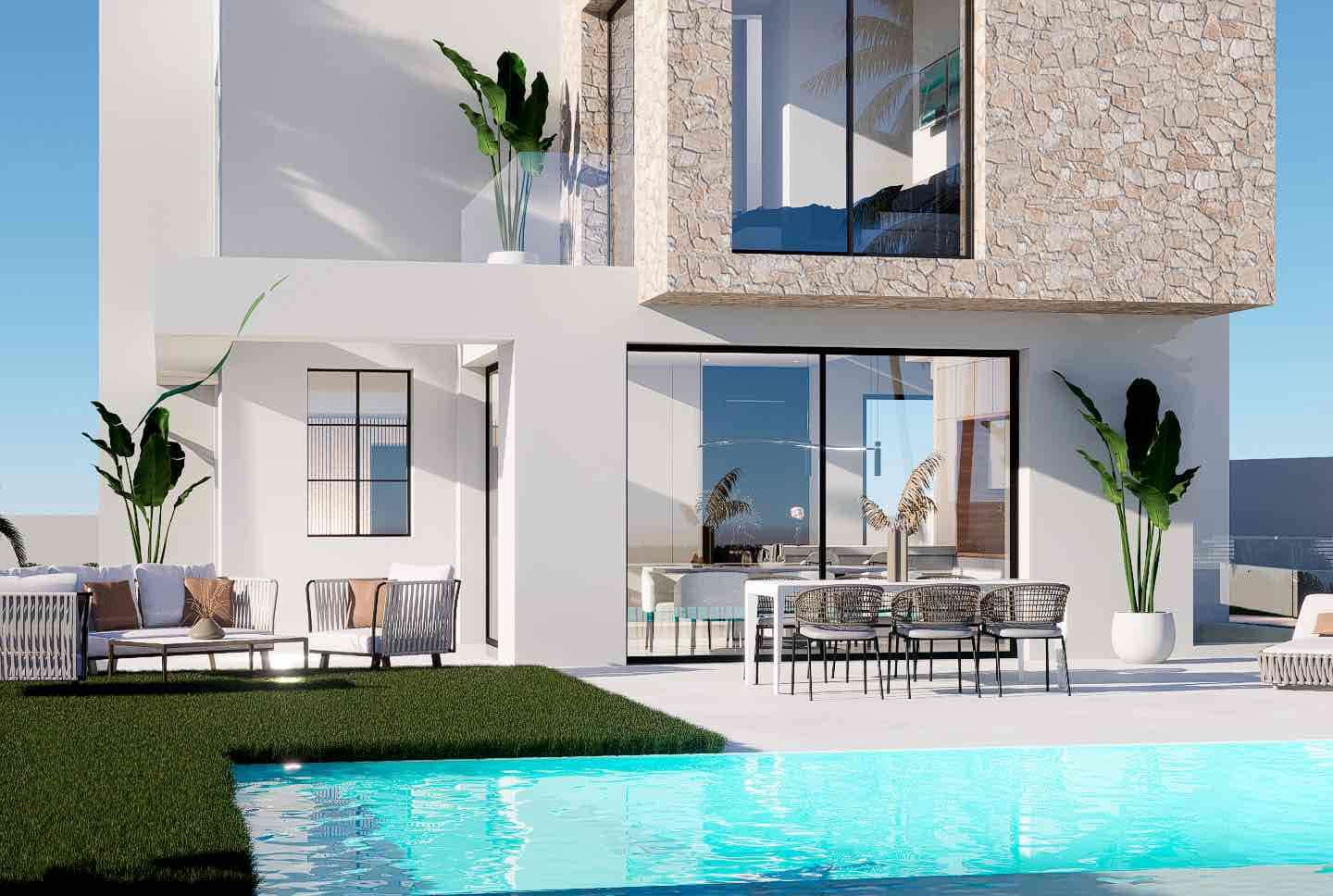 3 soveværelse Villa til salg i Finestrat med swimmingpool garage - € 699.900 (Ref: 9907204)