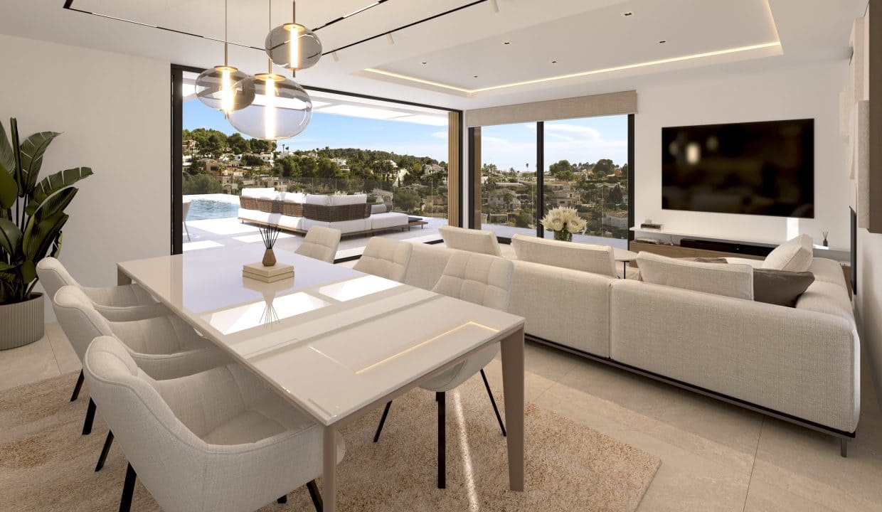 3 soverom Villa til salgs i Calpe / Calp med svømmebasseng garasje - € 899 000 (Ref: 9907208)
