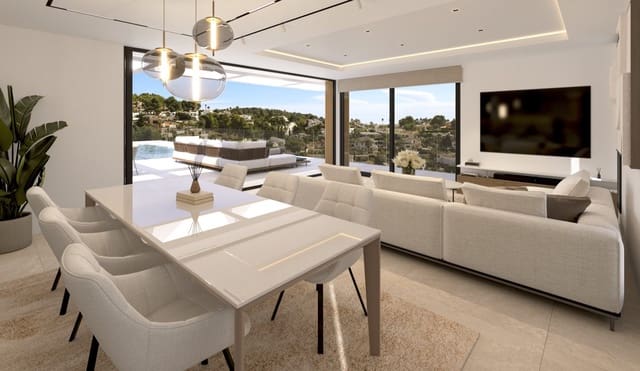 3 soverom Villa til salgs i Calpe / Calp med svømmebasseng garasje - € 899 000 (Ref: 9907208)