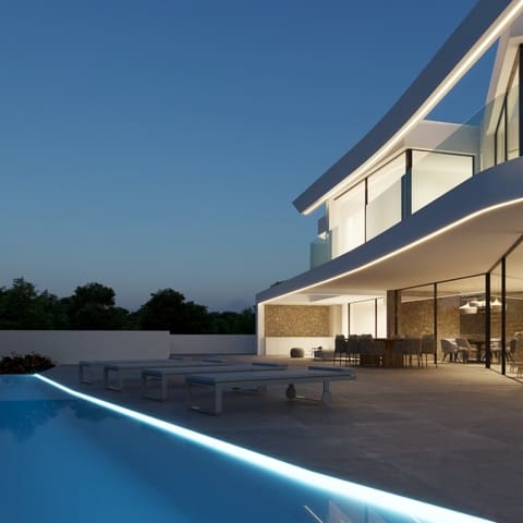 3 chambre Villa/Maison à vendre à Teulada Pueblo, Teulada-Moraira avec piscine garage - 3 750 000 € (Ref: 9907215)
