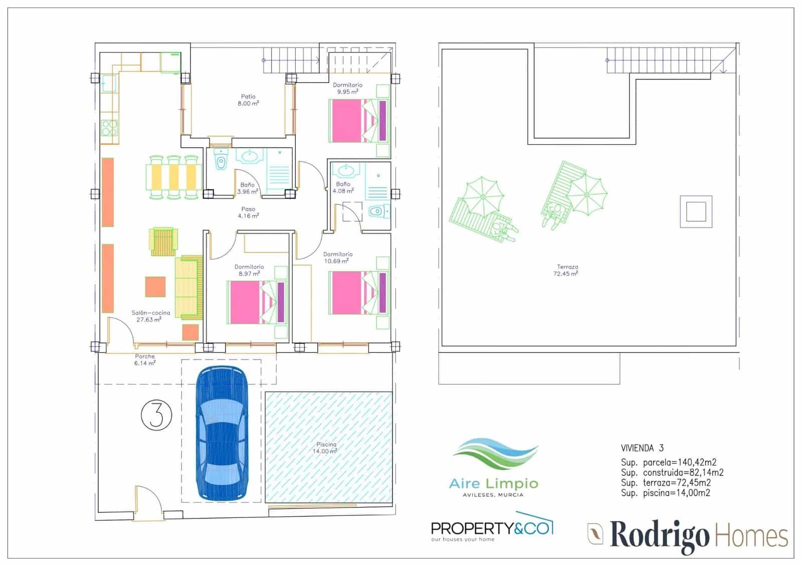 3 Zimmer Reihenhaus zu verkaufen in Avileses - 289.900 € (Ref: 9913803)