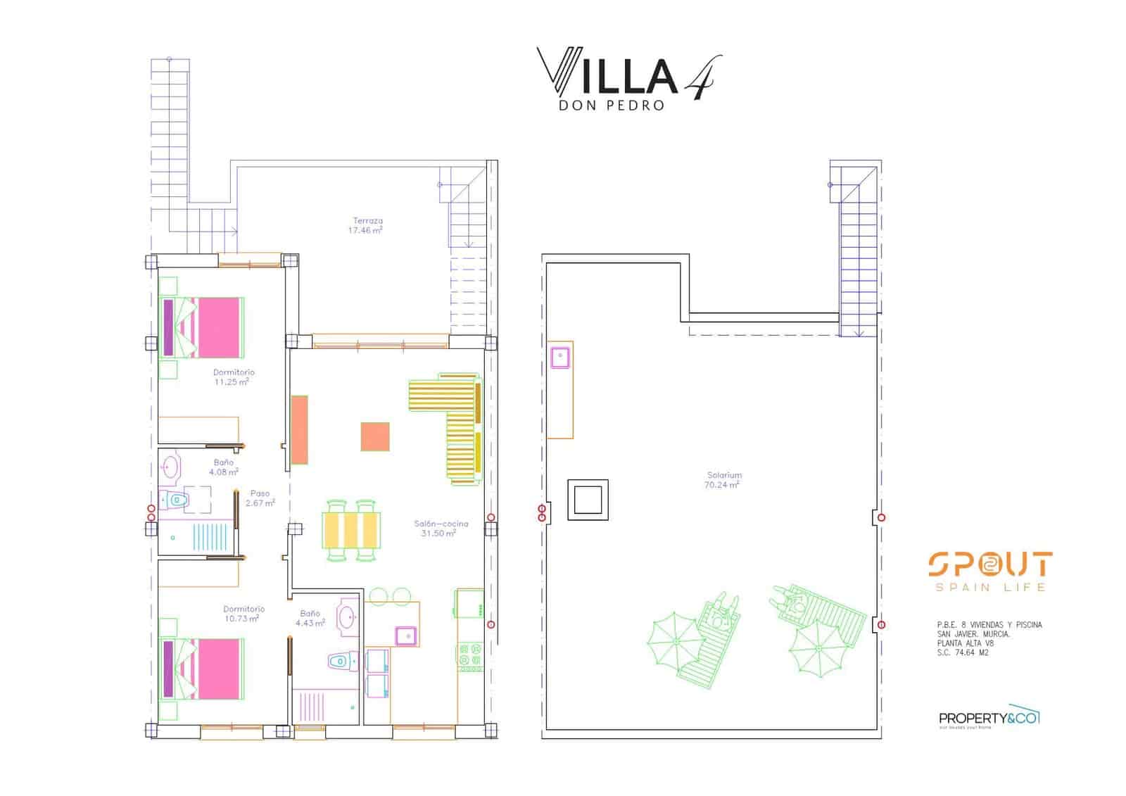 2 slaapkamer Bungalow te koop in San Javier - € 272.900 (Ref: 9914681)
