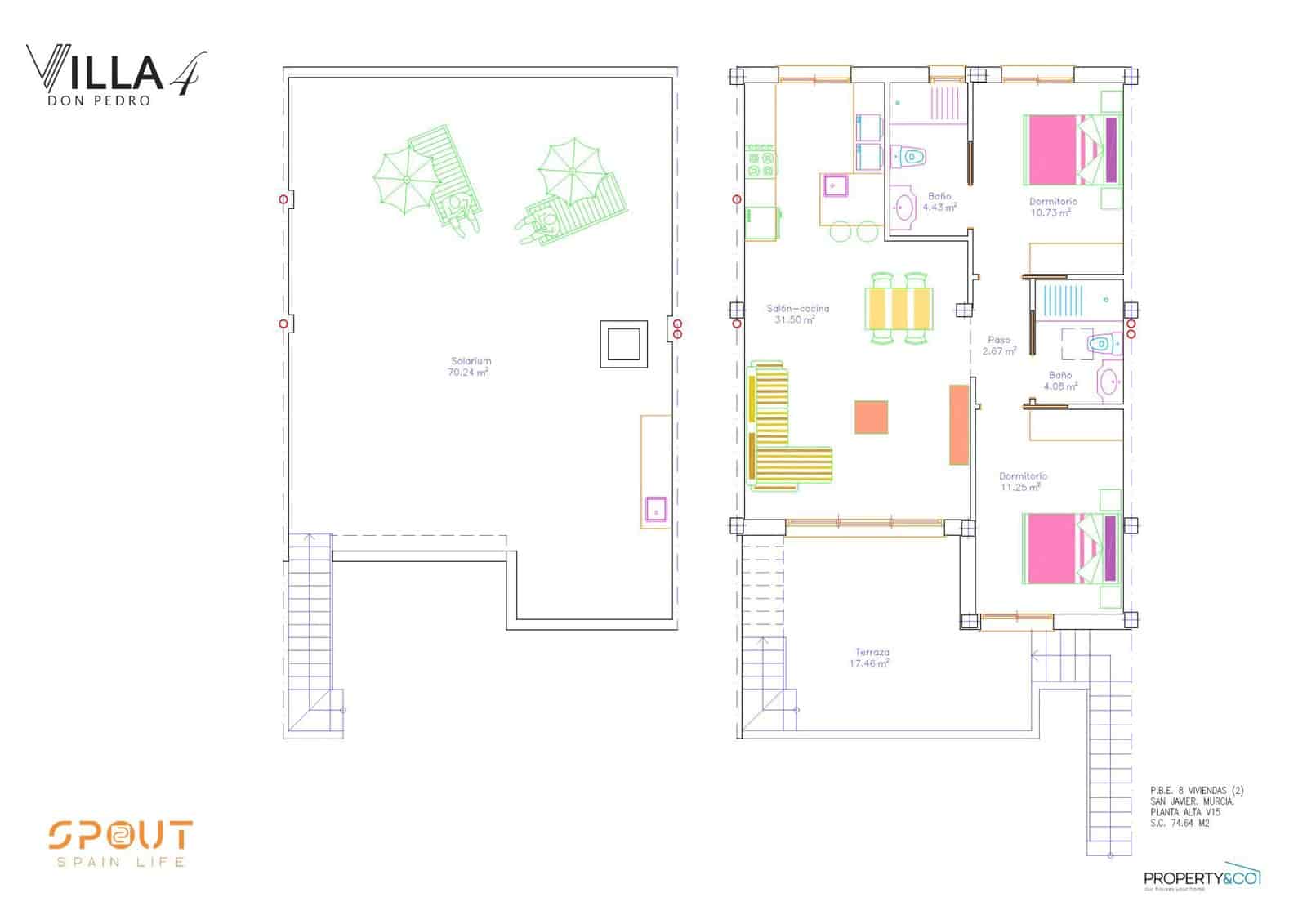 2 slaapkamer Bungalow te koop in San Javier - € 272.900 (Ref: 9914681)