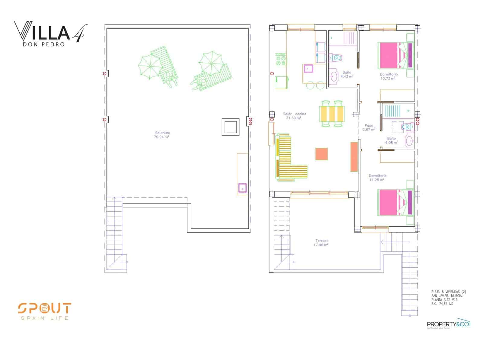 2 slaapkamer Bungalow te koop in San Javier - € 272.900 (Ref: 9914681)