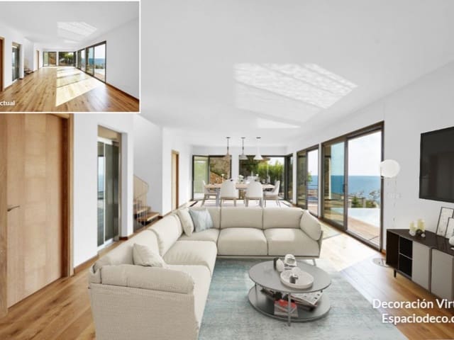 4 soverom Villa til salgs i Canyelles, Lloret de Mar med svømmebasseng garasje - € 1 800 000 (Ref: 5122242)