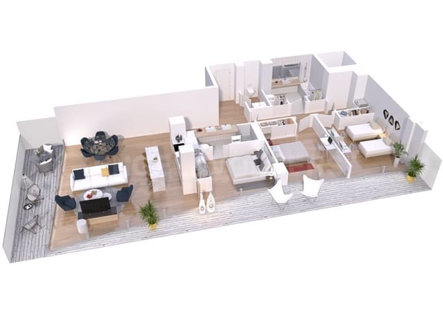 Piso de 3 habitaciones en Centre, Lloret de Mar en venta - 880.000 € (Ref: 7445885)