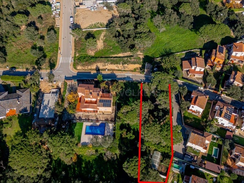 Ubebygd land til salgs i Santa Cristina d'Aro - € 250 000 (Ref: 8773959)