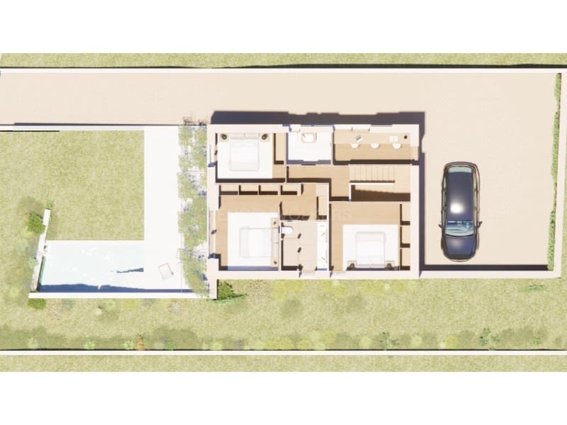 Ubebygd land til salgs i Santa Cristina d'Aro - € 250 000 (Ref: 8773959)