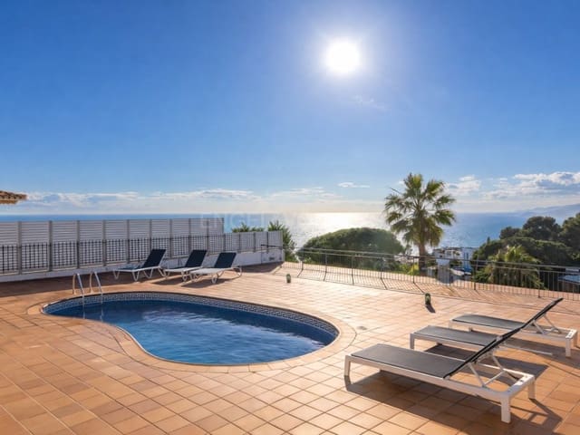 4 sypialnia Willa na sprzedaż w Canyelles, Lloret de Mar z basenem garażem - 835 000 € (Ref: 9582980)