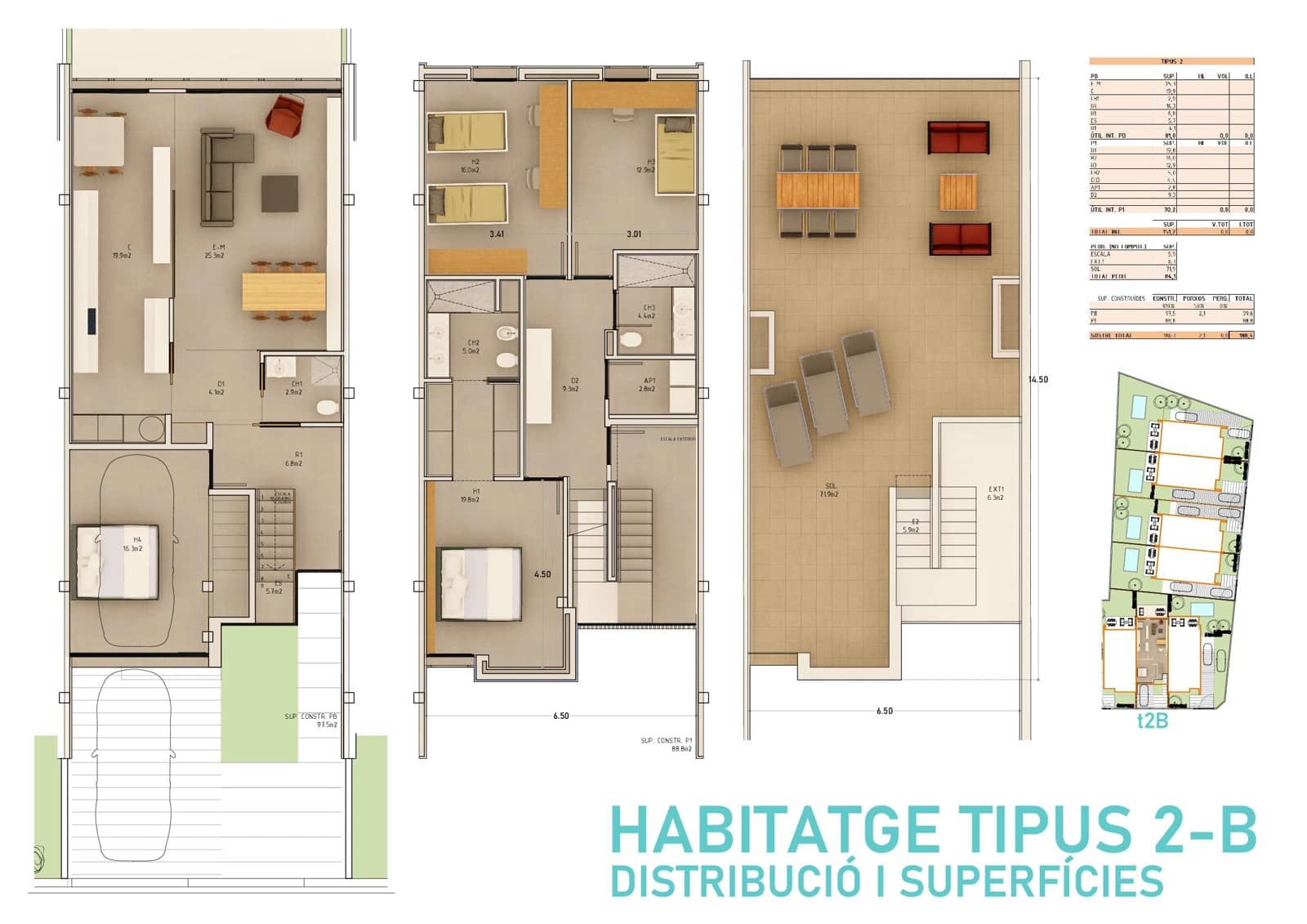 4 soveværelse Semi-Rækkehus til salg i Cambrils med swimmingpool - € 535.000 (Ref: 7649288)