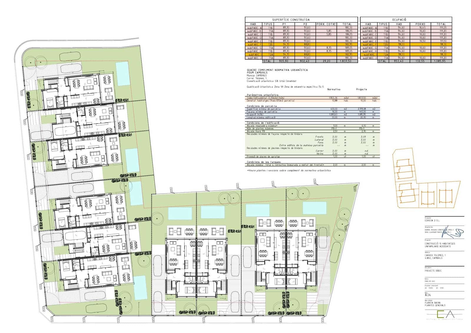 4 soveværelse Semi-Rækkehus til salg i Cambrils med swimmingpool - € 535.000 (Ref: 7649288)