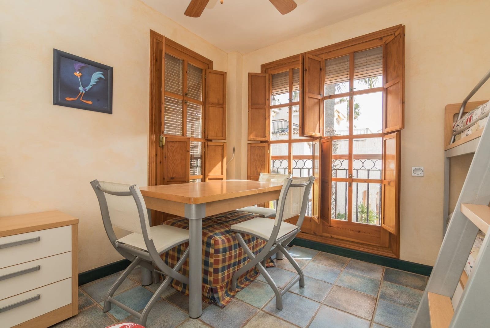 3 camera da letto Bungalow da affitare come casa vacanza in Santa Pola con piscina garage - 1.300 € (Rif: 7426232)