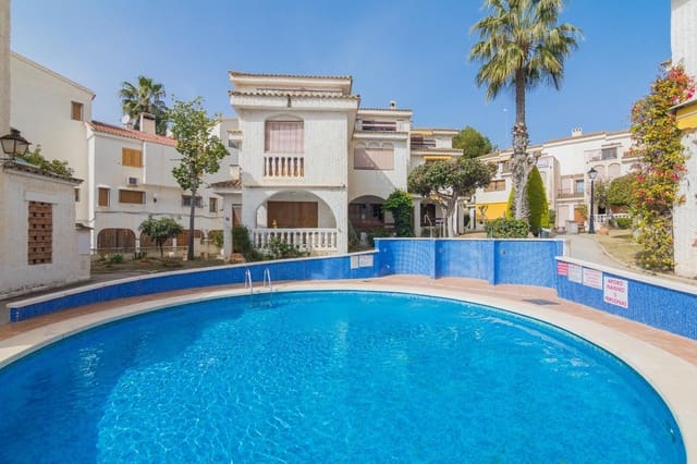 Bungalow de 3 habitaciones en Calas Santiago Bernabéu, Santa Pola en alquiler vacacional con piscina garaje - 1.300 € (Ref: 8166949)