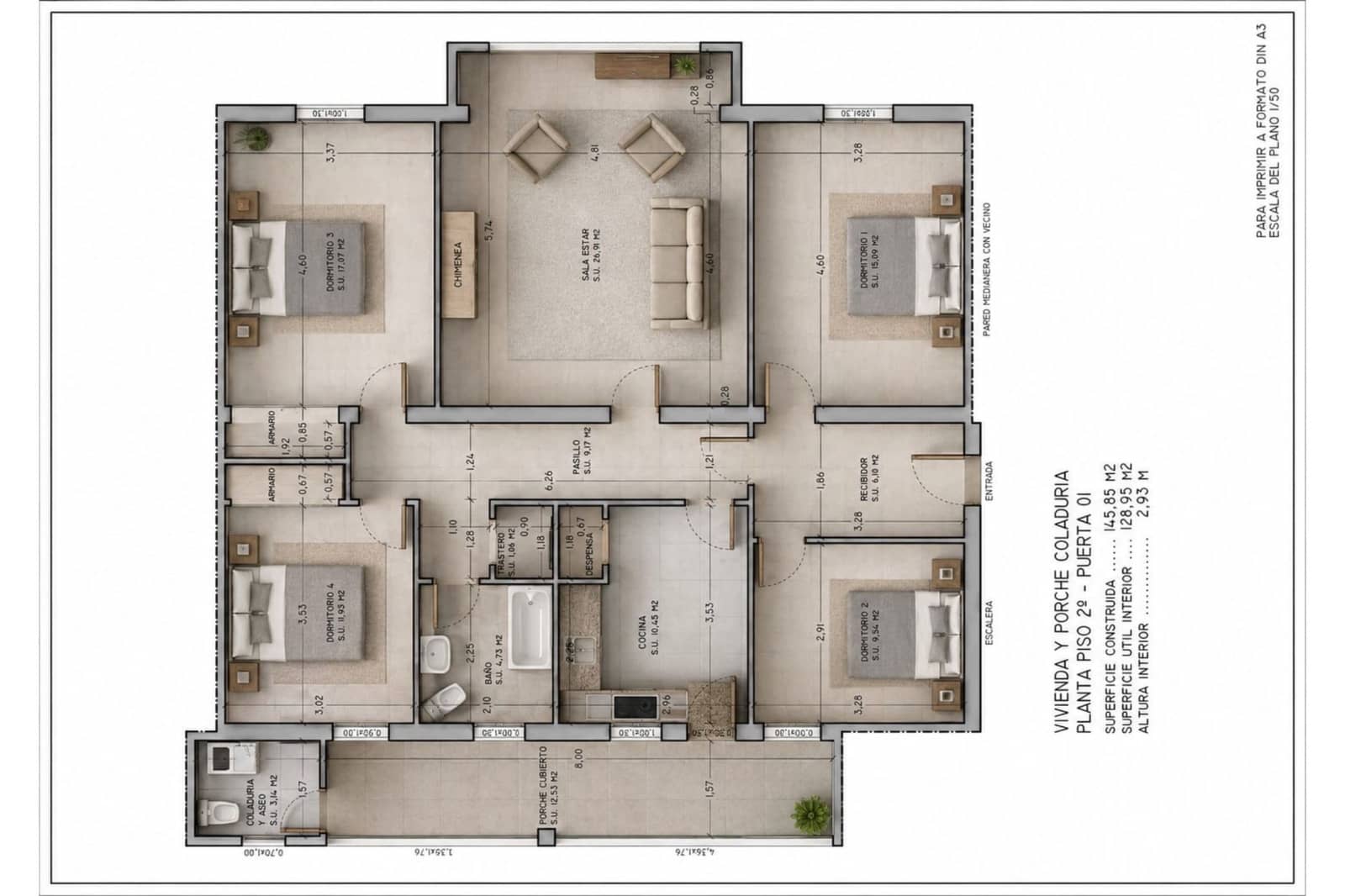 4 soverom Leilighet til salgs i Palma de Mallorca - € 538 000 (Ref: 10025983)