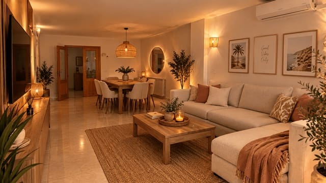 3 makuuhuone Huoneisto myytävänä paikassa Portocristo / Port de Manacor, Manacor mukana 
autotalli - 398 000 € (Ref: 10145100)