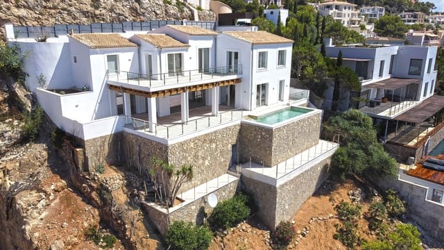 4 makuuhuone Huvila myytävänä paikassa Puerto de Andratx, Andratx mukana uima-altaan - 6 500 000 € (Ref: 8523707)